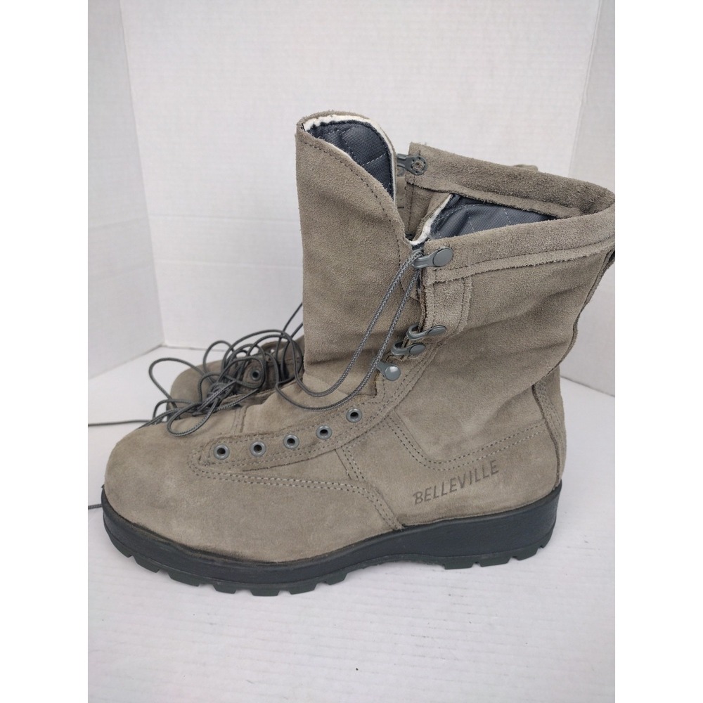 Belleville 675ST Steel Toe Boots Mens 11R Green New Insulated 600G Gore-Tex Tact - Picture 3 of 10